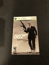 007 quantum of solace xbox 360 Manual Only