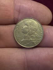 MONEDA COLECCIONABLE FRANCIA FRANCESA 1987 10 CÉNTIMOS EXCELENTE ESTADO 