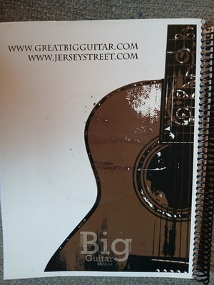Lawrence Green's Great Big Guitar Method Jazz Folk Rock 327 Pages PB & CD VGC 