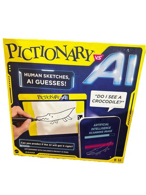 Pictionary vs. AI Board Game A.I. Artificial Intelligence Board Game ...