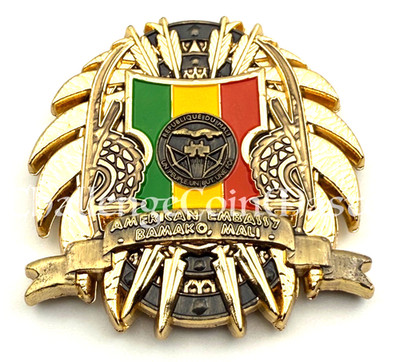 G2 Marine Security Guard Detachment Bamako Mali Embassy Challenge Coin