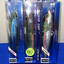SHIMANO OCEA HEAD DIP 175F Diving Pencil & BOMB DIP 170F Popper JDM Lures Lot