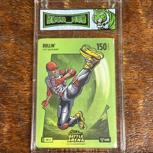 2026 Bo Jackson Battle Arena Scott Rolen “ROLLIN” Green Glow Case Hit GBF- 61