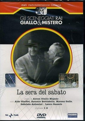 DVD Sceneggiati Rai LA SERA DEL SABATO von Anton Giulio Majano mit A.Giuffrè 1973