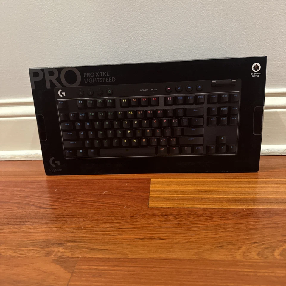 Nuevo teclado inalámbrico para juegos Logitech G PRO X TKL LIGHTSPEED sellado - Tact Foto 2 de 4