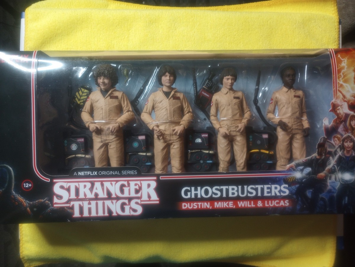 №66 ストレンジャーシングスゴーストバスターズフィギュアセット　Netflix STRANGER THINGS GHOSTBUSTERS MCFARLANE EXCLUSIVE 6