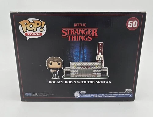 Funko Pop Town Rockin' Robin with The Squawk Stranger Things 5 #50 New In Box