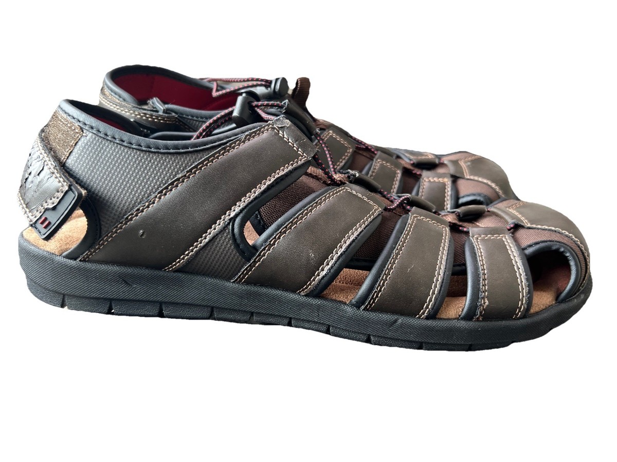 Croft & Barrow Memory Foam Sport Fisherman Sandals Men display picture 2