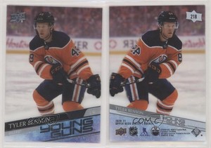 2020-21 Upper Deck Young Guns Clear Cut Tyler Benson #218 Rookie RC
