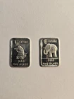 New Listing2 Gram Lot .999 Silver