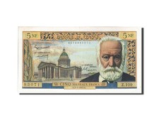 [#204728] Banknote, France, 5 Nouveaux Francs, 5 NF 1959-1965   Victor Hugo  , 1