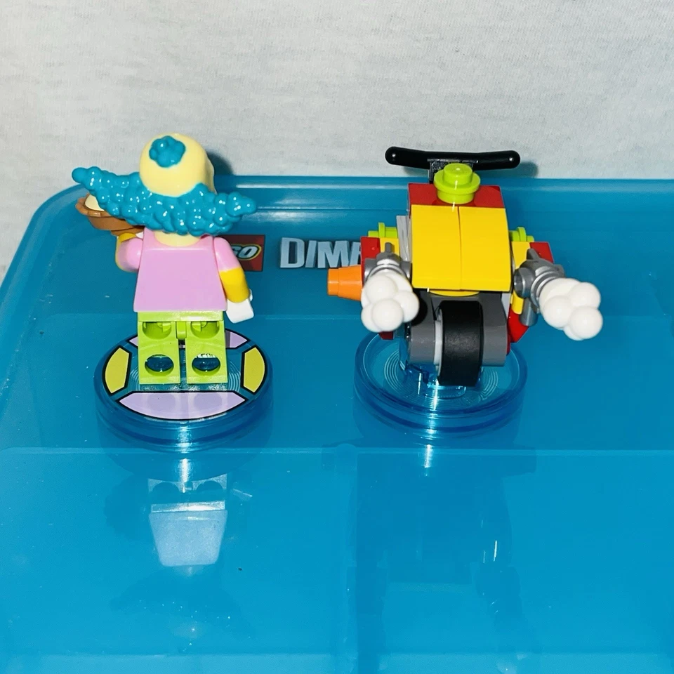 Lego Dimensions Los Simpson Krusty Clown Bicicleta Fun Pack 71227 Foto 3 de 4