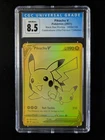 2021 Pokemon PIKACHU V #SWSH145 Black Star Ultra Prem. CGC 8.5 (BGS TAG PSA 9?)