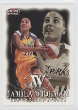 1999 WNBA Hoops Skybox Jamila Wideman #50 2sp
