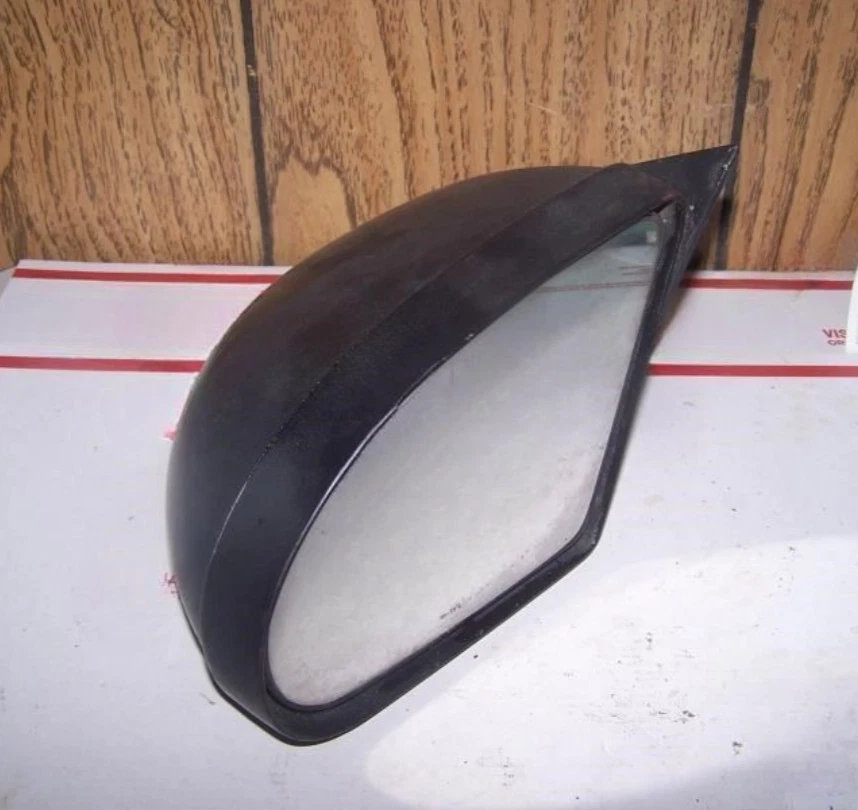 1989-1997 Ford Thunderbird Left Driver Side View Power Mirror Door Black Oem Foto 2 de 4