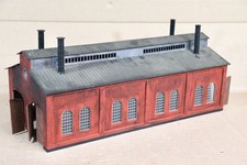 Faller Kibri Ho Maßstab Lokomotive Motor Schuppen Modell-Bausatz Auf