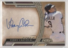 2015 Topps Tier One Acclaimed Auto 353/399 Vinny Castilla #AA-VC Auto 0a17