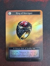 Sorcery Contested Realm Arthurian Legends Ring of Morrigan FOIL