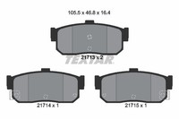 Bremsscheiben-BremsbeläGe-Kit Textar 2171301 FüR Nissan Infiniti Nissan (Dfac)