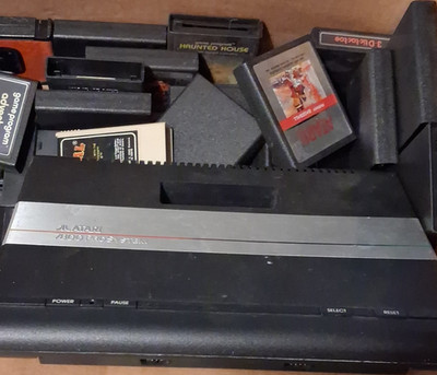 Atari Tele-Games 7800 ProSystem Console, 40+  games 