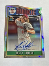 2025 Bowman Chrome Rookie Of Year ROY Ref Rhett Lowder Auto 70/150 RC SP Reds