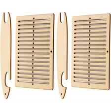 Starre Litze Set 4-teilig Holzweberei Shuttles und Zubeh&ouml;r f&uuml;r Erwachsene2898