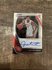 2021 Prizm Draft Picks JUSTIN GORHAM ROOKIE AUTO RC #DP-JGO Houston