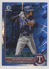 2022 Bowman Chrome Draft Sapphire Edition Anthony Gutierrez #BDC-110 1k9t