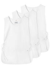 3 PCS Adar Universal Cobbler Apron Unisex Kitchen Cooking Work Smock Pocket
