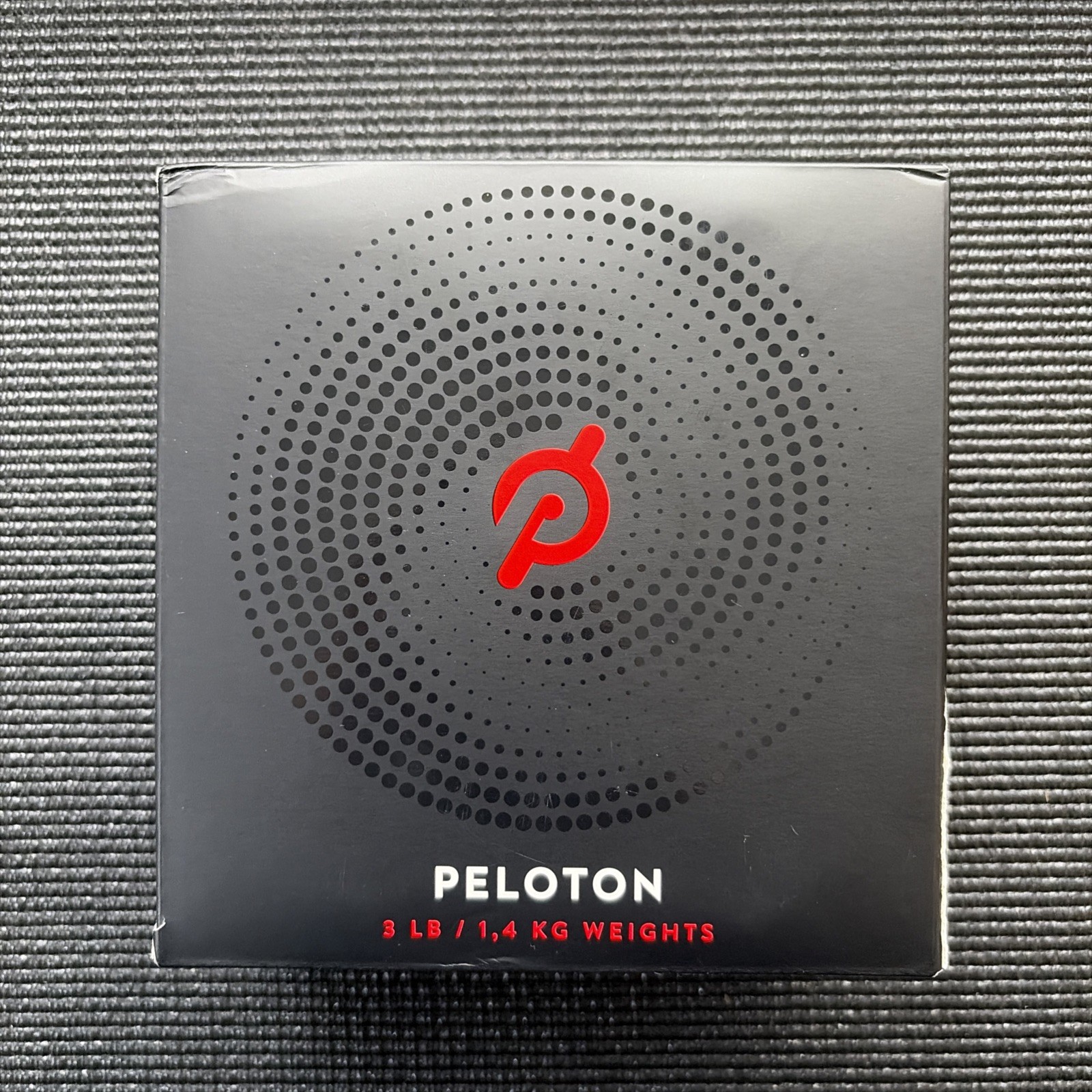 Peloton Hantel Gewichte 3 Pfund Brandneu im Karton