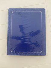 Creative Memories 12x15 Royal Blue Silver Scroll Album  Ruled Refill Pack NIP