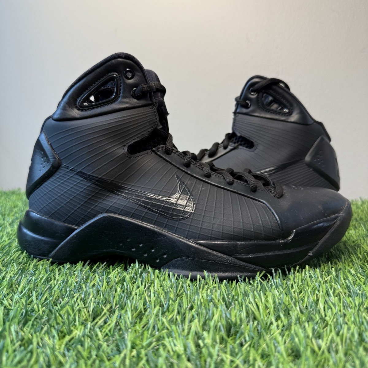 Nike Hyperdunk '08 Retro Triple Black 2016 Men's Size 7.5 Sneakers