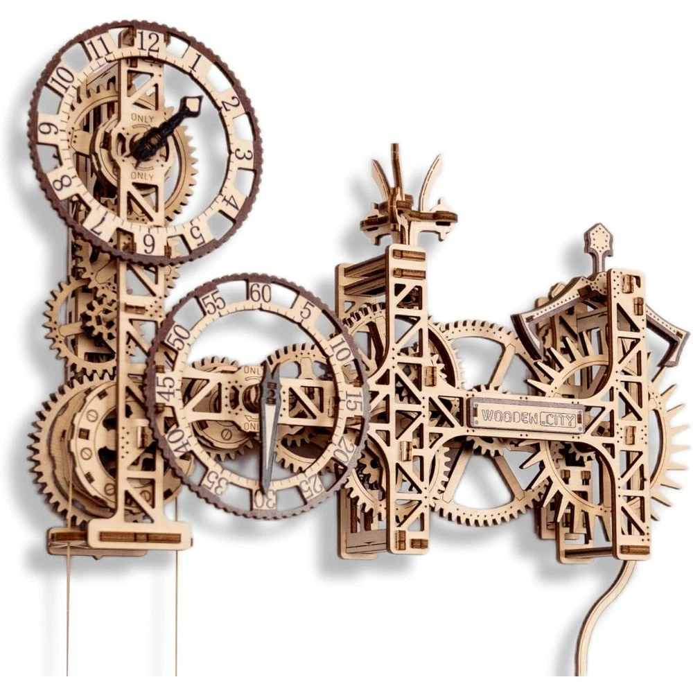 wooden clock kit products for sale | eBay