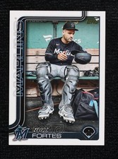 2025 Topps Series 2 Golden Mirror Image Variation SSP Nick Fortes #523 0uv0