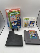 Sesame Street ABC Letter-go-Round/Ernie’s Big Splash (Nintendo NES 1989) CIB