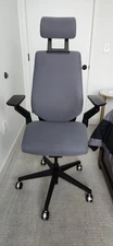 Steelcase Gesture Chair in Light Gray Fabric