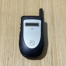 Motorola series i90c Black & Gray Flip Phone Preowned “UNTESTED” Sold As Is Read