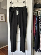 Callaway NWT Women's Golf Performance Tech Stretch Pants Size Large 32 Black