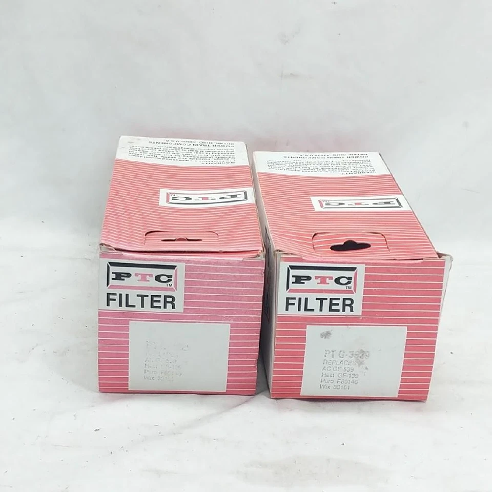 2x Filtros de combustible en línea de metal PTC G3829 reemplaza GF538 GF139 F60146 33161 WK381 Foto 3 de 4