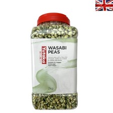 2kg Authentic Japanese Wasabi Peas - Spicy, Crunchy  Snack for Parties