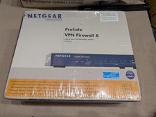 Brand New Sealed [NETGEAR] ProSafe8-Port Gigabit *VPN FIREWALL* - FVS318