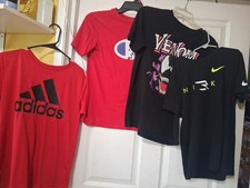 Lot 4 Used Boy Shirts Size 14-16