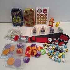 Pokemon Bundle Collector Tins, Dice, tokens, figures and More