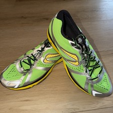 Newton Men's Gravity IV 4 Running Shoes Sneakers M000115 Green Yellow Size 12