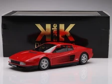 1984 Ferrari Testarossa MKI Monodado Monospecchio Red in 1:18 scale