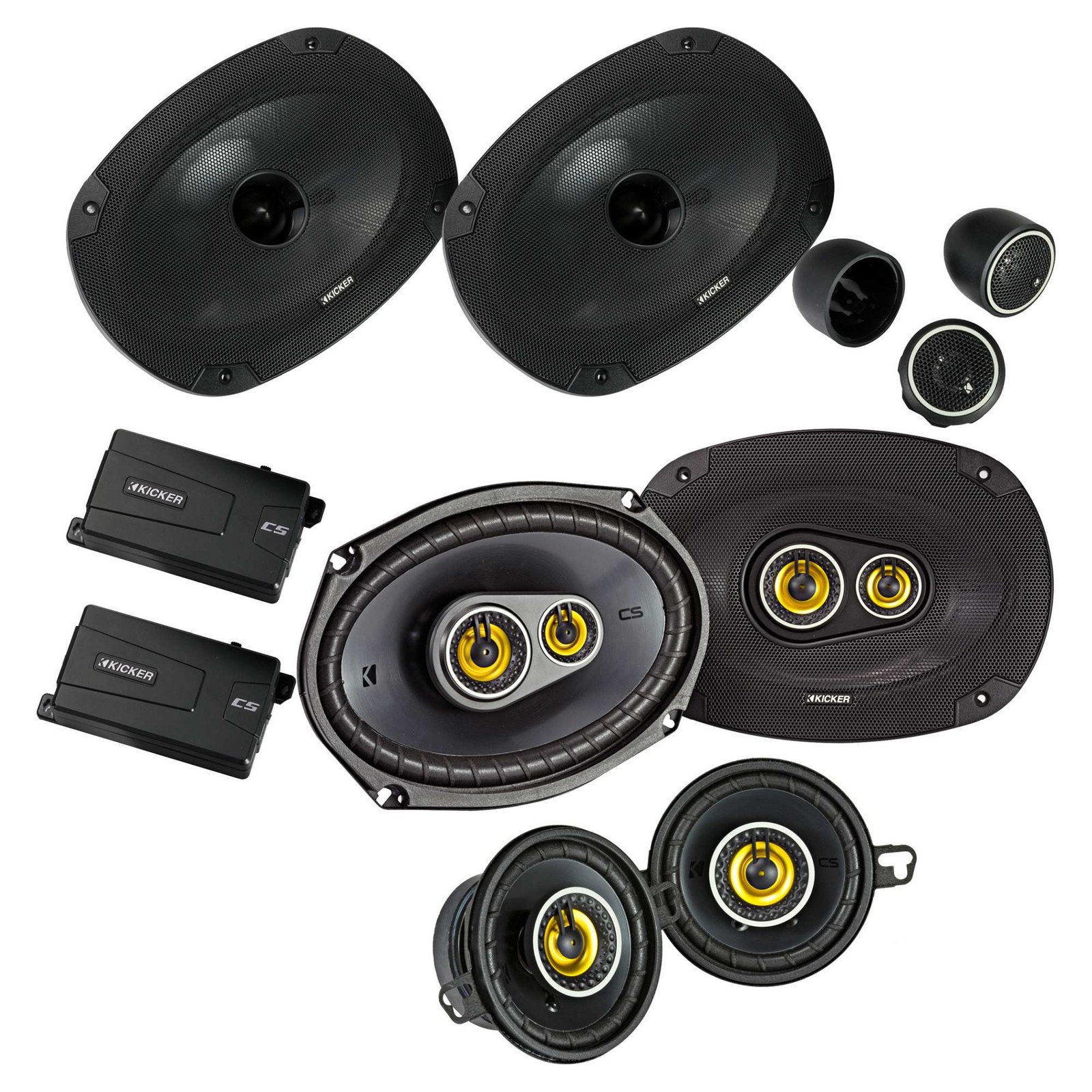 Kicker for Ram Crew Cab Truck 2012 and Up 43CSS694 43CSC6934 43CSC354 Speakers