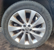 Vauxhall Mokka X 2012-2019 18" 10 Spoke Alloy Wheel Silver