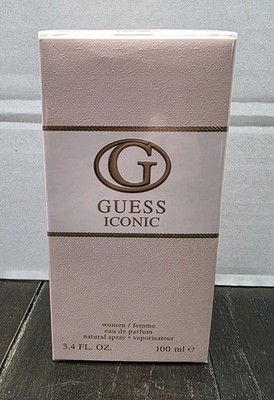 NIB GUESS ICONIC for Women EDP SP 3.4oz Still In Plastic Wrap. Unopened