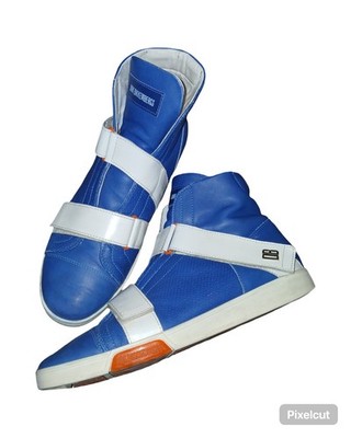 Dirk Bikkembergs Men's Leather Comfortable Sneakers Size US 10 EU 42