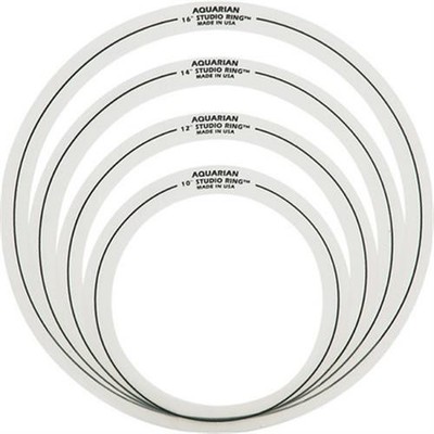 Aquarian Set #2 Studio Rings - 10'',12'',14'',16